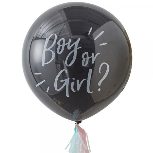 Boy or Girl KonfettI-ilmapallo