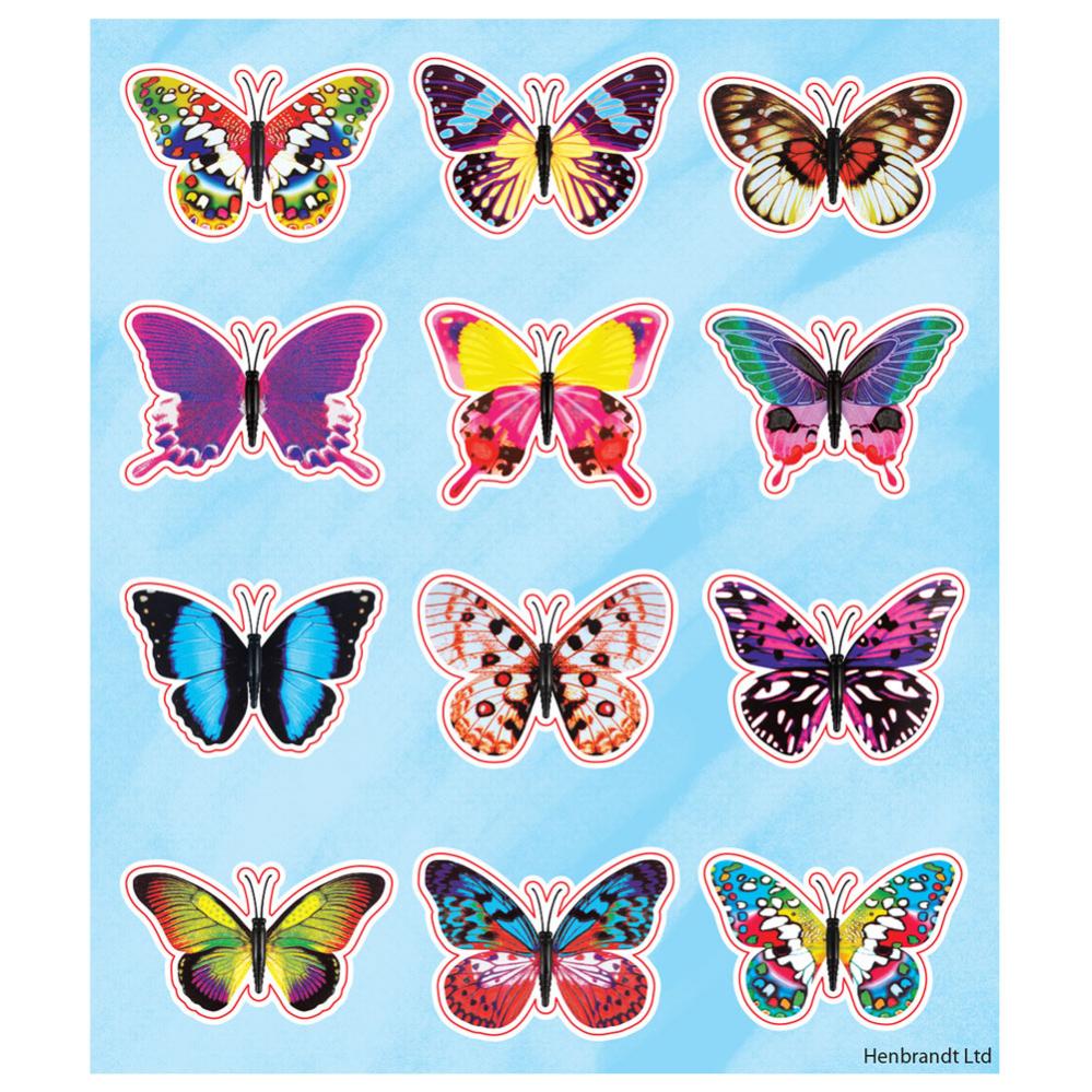 Butterfly Stickers - Partyhalli.fi