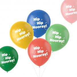 Hip Hip Hurraa Lateksi-ilmapallot