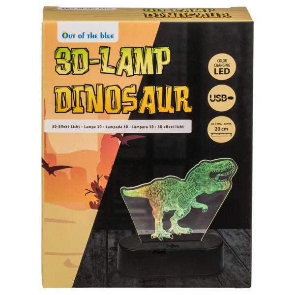 3D Dinosauruslamppu