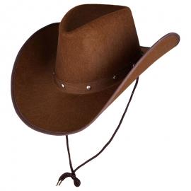 Cowboyhattu Ruskea