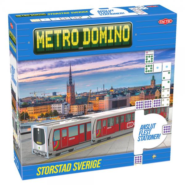 Metro Domino Storstad Sverige Peli