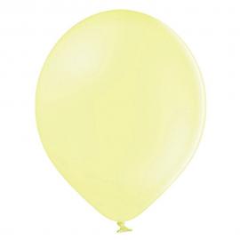 Pienet Lateksi-ilmapallot Pastelli Vaaleankeltainen 100-pakkaus