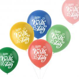 Hyvää Syntymäpäivää Lateksi-ilmapallot