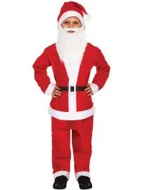 Perinteinen Joulupukin Asu Lasten