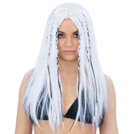 90-luvun Popikon Valkoinen Peruukki Leteillä