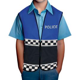Poliisi Liivi Sininen/Musta Lapsille