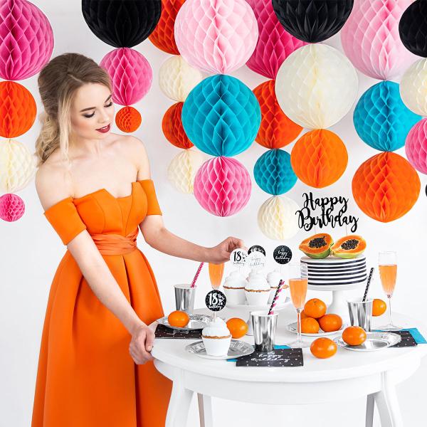 Riippuva Honeycomb Kermanvaalea 20 cm