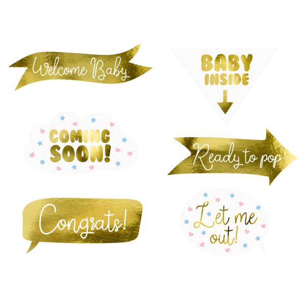 Baby Shower Party Valokuvausrekvisiitta