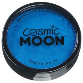 Cosmic Moon Metallinen Vartalo- & Kasvomaali Sininen 36 g