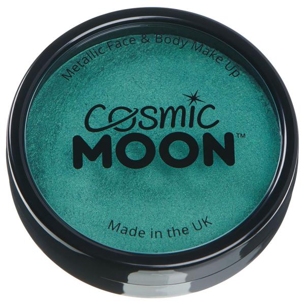 Cosmic Moon Metallinen Vartalo- & Kasvomaali Vihreä 36 g