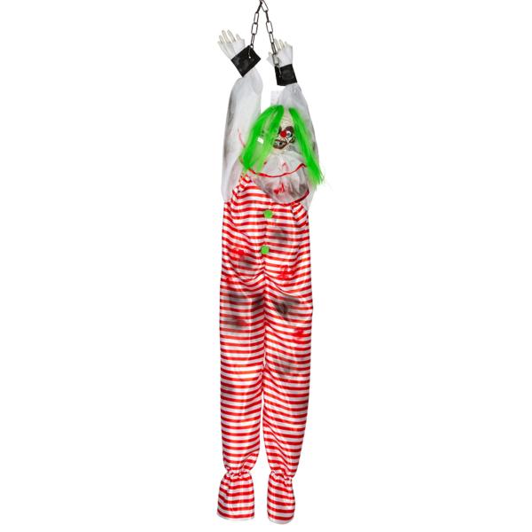 Animoitu Riippuva Tärisevä Klovni 150 cm