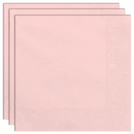 Paperiservetit Vaaleanpinkki