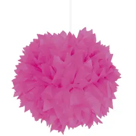 Neon Pompom-koristeet Vaaleanpunainen
