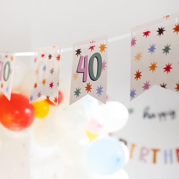 Lippuviirinauha Tähdillä 40 vuotta