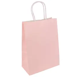 Lahjapussi Baby Pink 16 x 8 x 22 cm