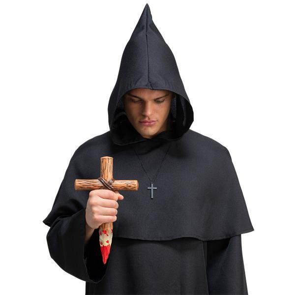 Terävä Vampyyriristi Verellä