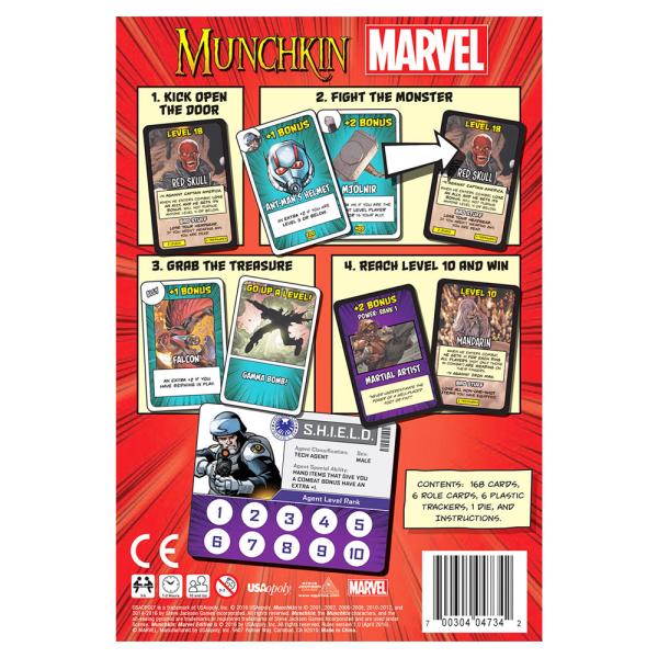 Munchkin Peli Marvel
