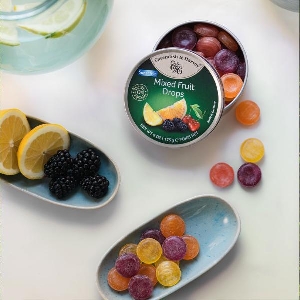 Mixed Fruit Drops Sokeriton 175 g