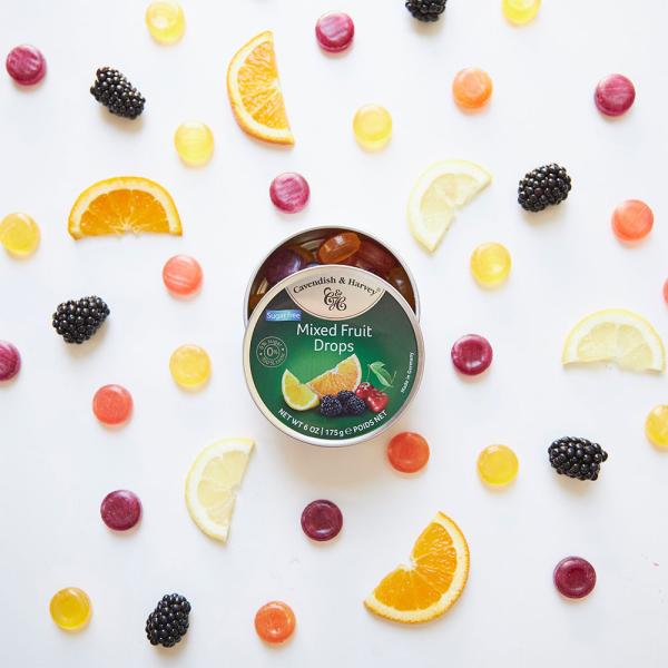 Mixed Fruit Drops Sokeriton 175 g
