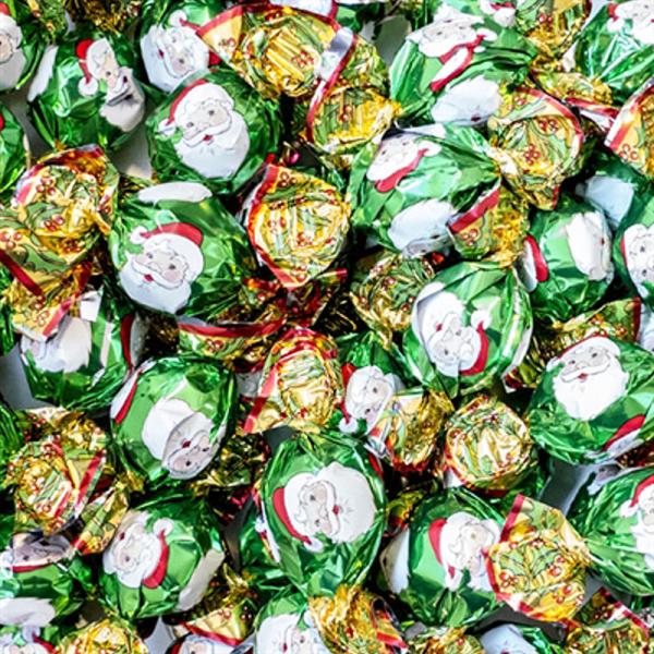 Suklaakonvehdit Joulupukki Vihreä 1 kg