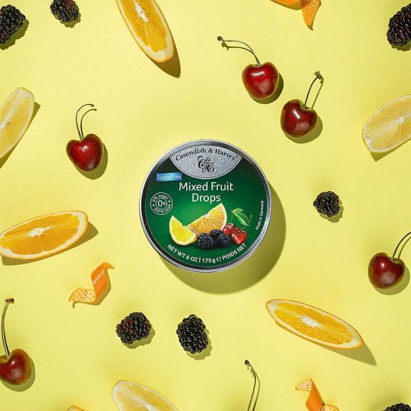 Mixed Fruit Drops Sokeriton 175 g