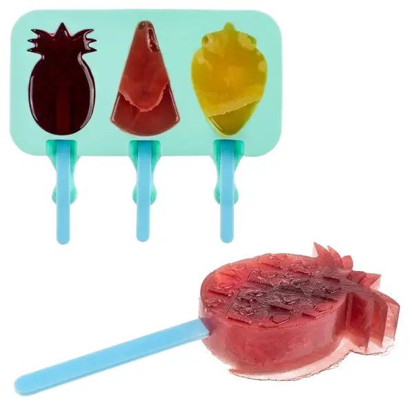 Silikoninen Jäätelömuotti Hedelmät