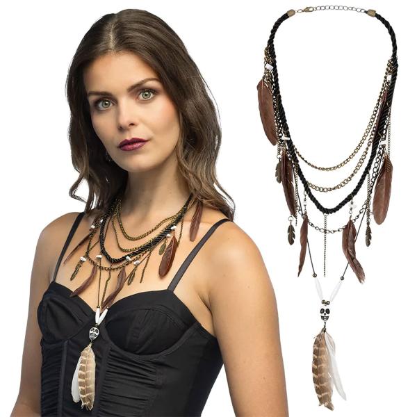 Voodoo Kaulakoru Höyhenillä