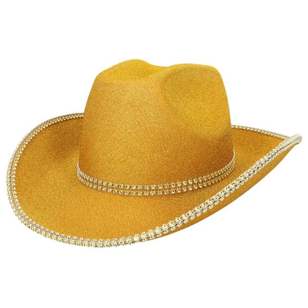 Cowboyhattu Kimalteleva Kulta