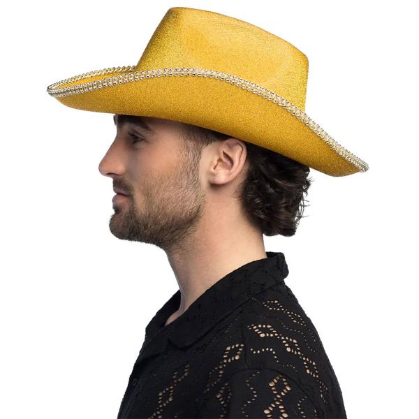 Cowboyhattu Kimalteleva Kulta