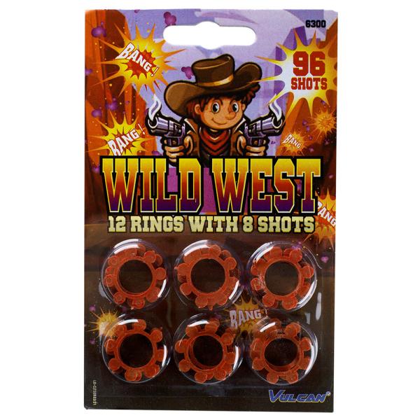 Nallijauhe Wild West 12 kpl