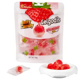 Hyytel&ouml;karkit Mansikka 68g