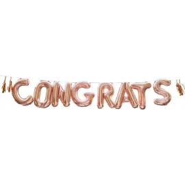 Ilmapalloköynnös Congrats Ruusukulta