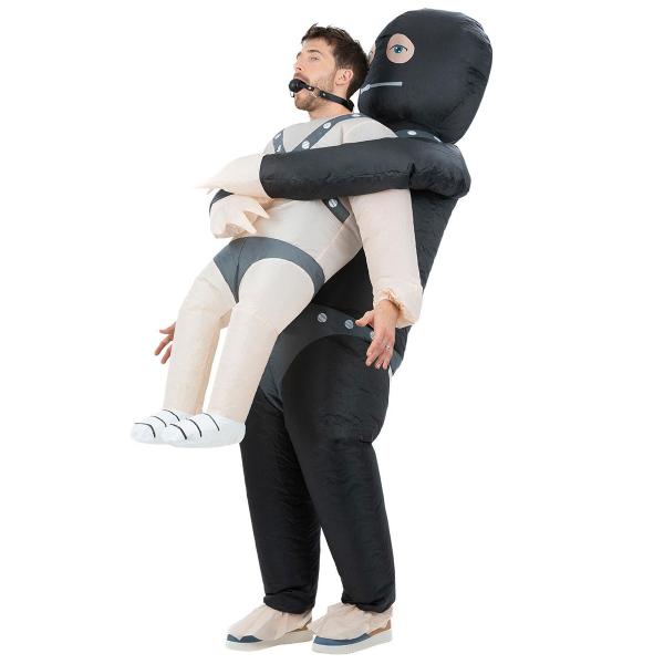 Puhallettava Carry Me Kaappaaja Naamiaisasu