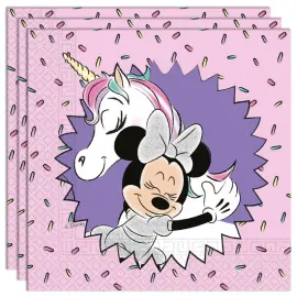 Minni Hiiri Yksisarviset Lautasliinat