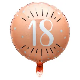 18 v Folioilmapallo Birthday Party Ruusukulta