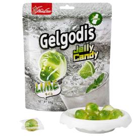Hyytel&ouml;karkit Lime 68g
