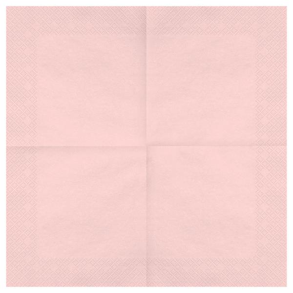 Paperiservetit Vaaleanpinkki