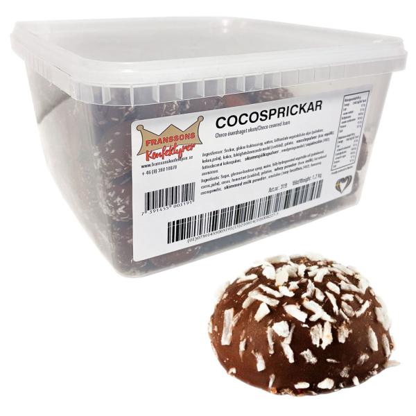 Kookospallot 1,2 Kg