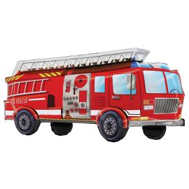 Folioilmapallo Punainen Paloauto