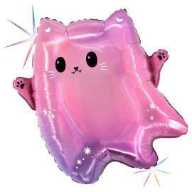 Folioilmapallo Söpö Aavekissa Holografinen