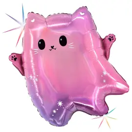 Folioilmapallo Söpö Aavekissa Holografinen