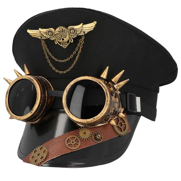 Airpunk Lentäjänlakki