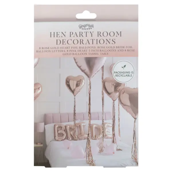 Ilmapallo Setti Blush Hen