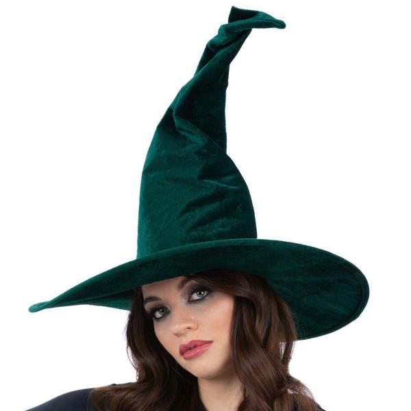 Noitahattu Smaragdinvihreä Velour