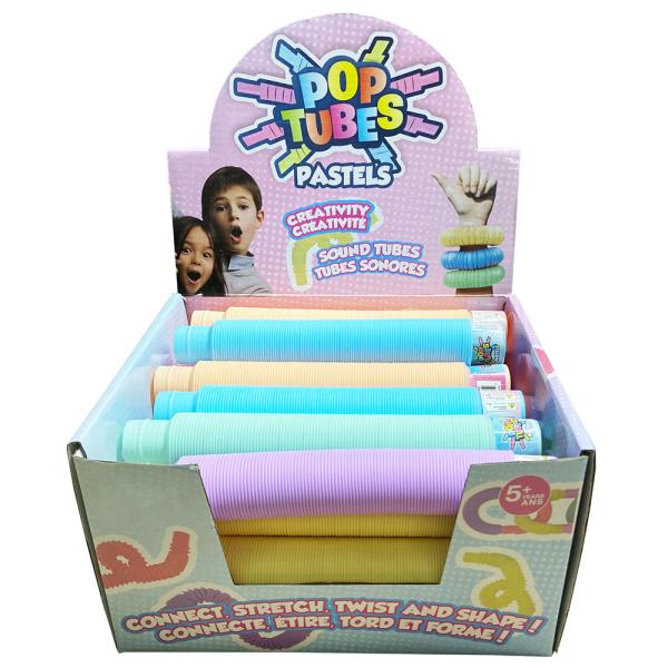 Fidget Pop Tube Pastelli