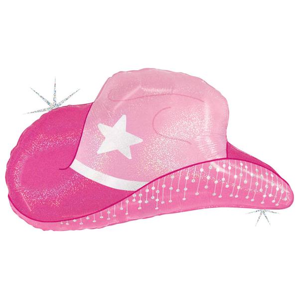 Folioilmapallo Cowgirl Hattu Holografinen