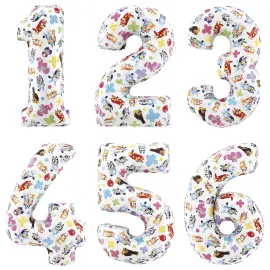 Bluey Numeroilmapallo