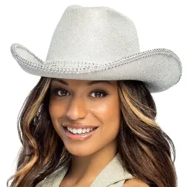 Cowboyhattu Kimalteleva Hopea