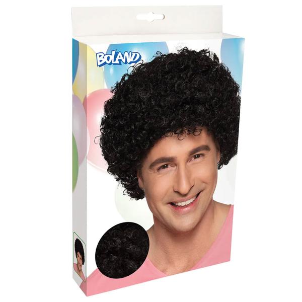 Musta Afroperuukki Lyhyt